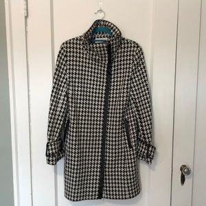 Houndstooth Calvin Klein Coat